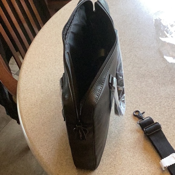 Ralph Lauren Black Messenger Bag NWT - Picture 6 of 8